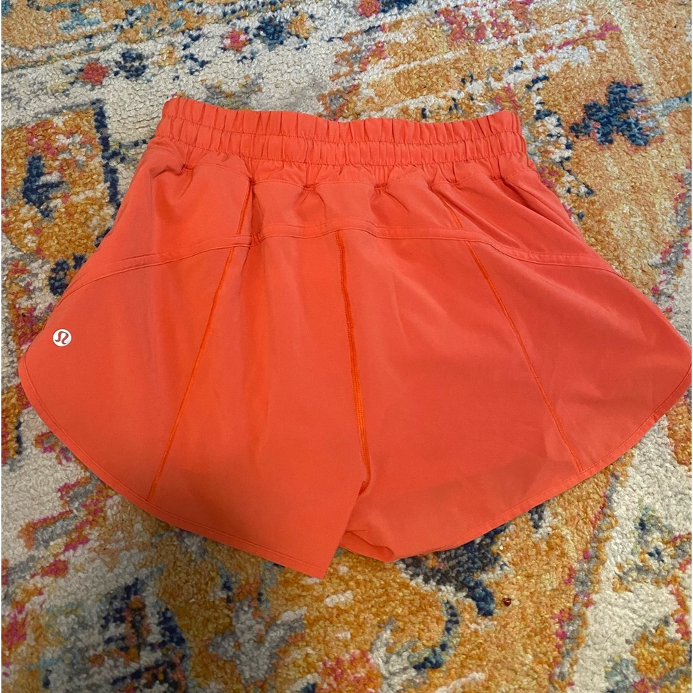 LULULEMON HIGH RISE 3” TRACK THAT SHORT SIZE 8
